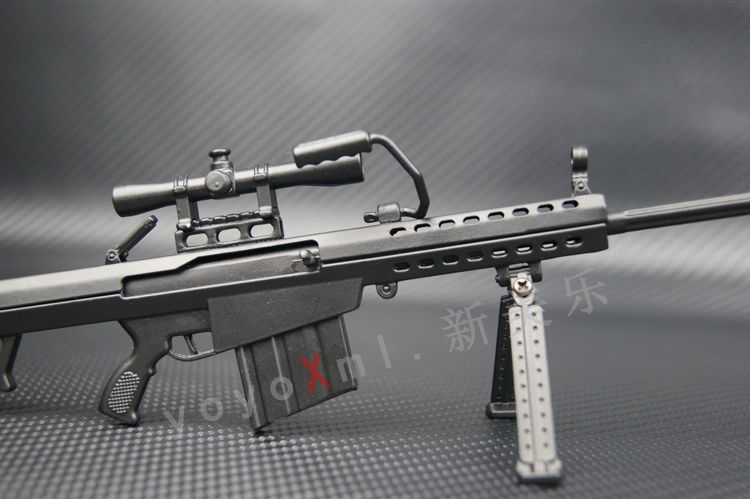 有关以下物品的详细资料 us barrett m82a1 metal heavy sniper